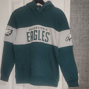 Philadelphia Eagles Green and Gray Hoodie
